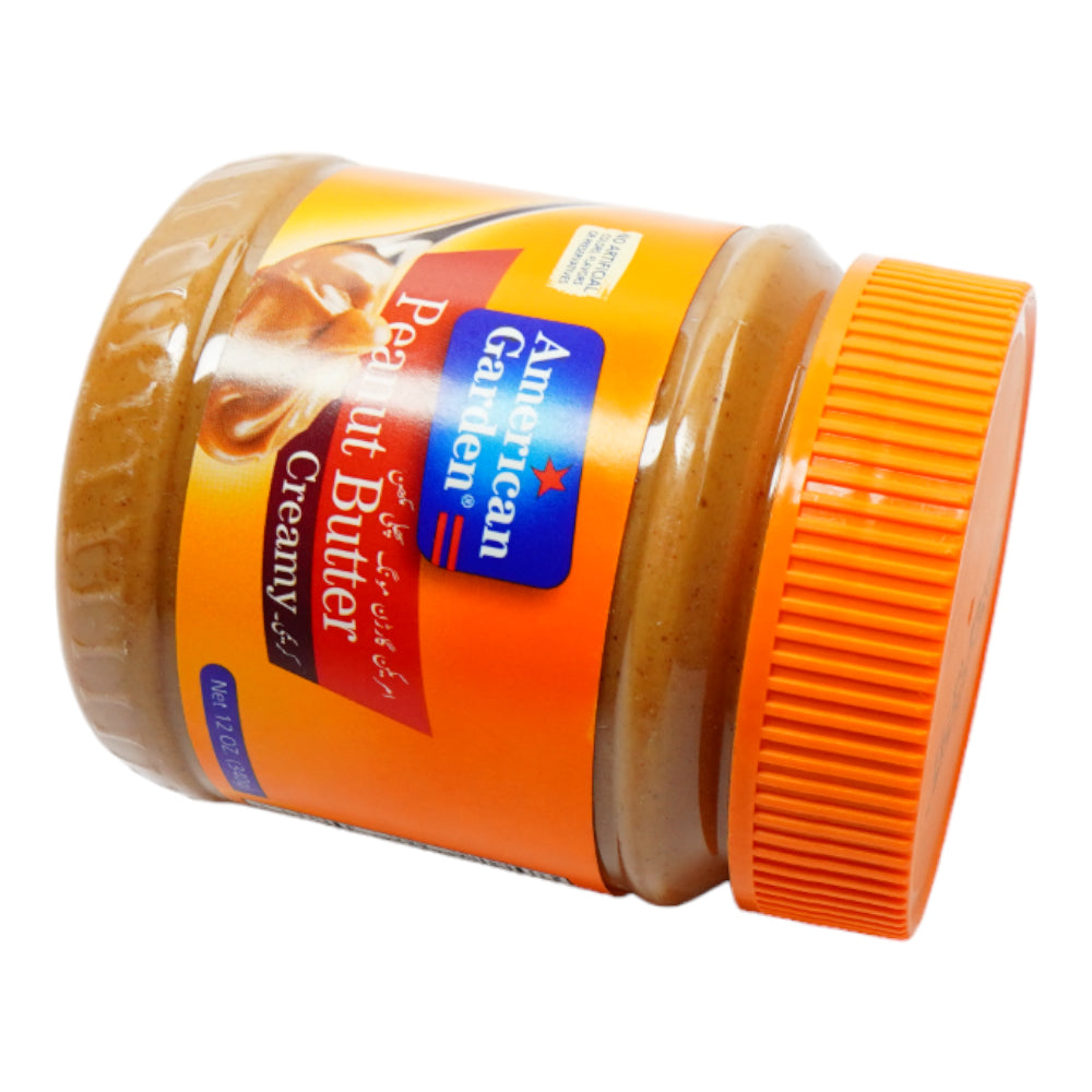 AMERICAN GARDEN PEANUT BUTTER CREAMY 340 GM