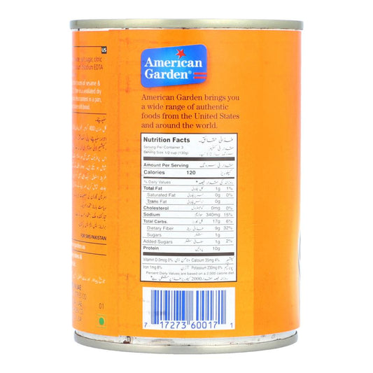 AMERICAN GARDEN CHICK PEAS CLASSIC TIN 400 GM