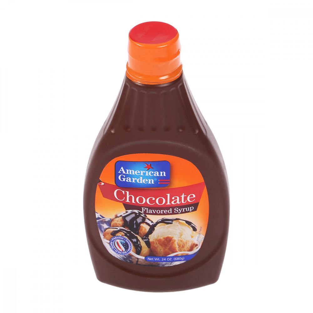 AMERICAN GARDEN SYRUP CHOCOLATE FLAVORED 680 GM