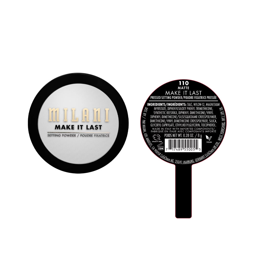 MILANI MAKE IT LAST SETTING  POWDER (110-MATTE ) 8G