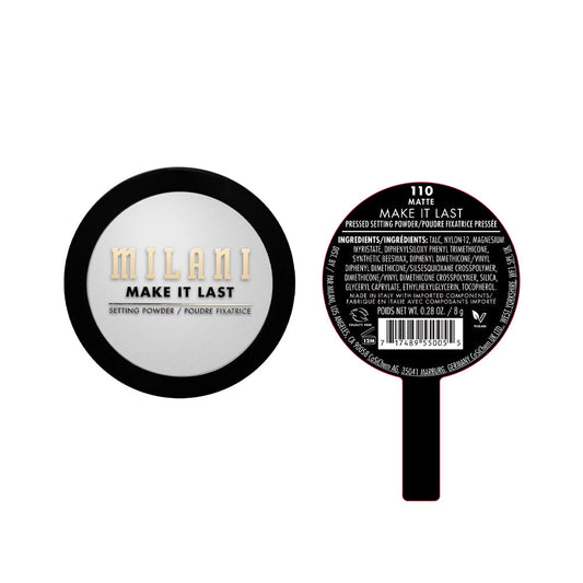 MILANI MAKE IT LAST SETTING  POWDER (110-MATTE ) 8G