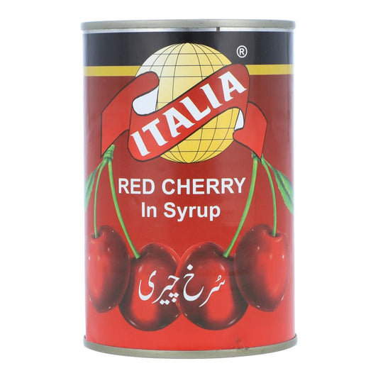 ITALIA RED CHERRY IN SYRUP 400 GM