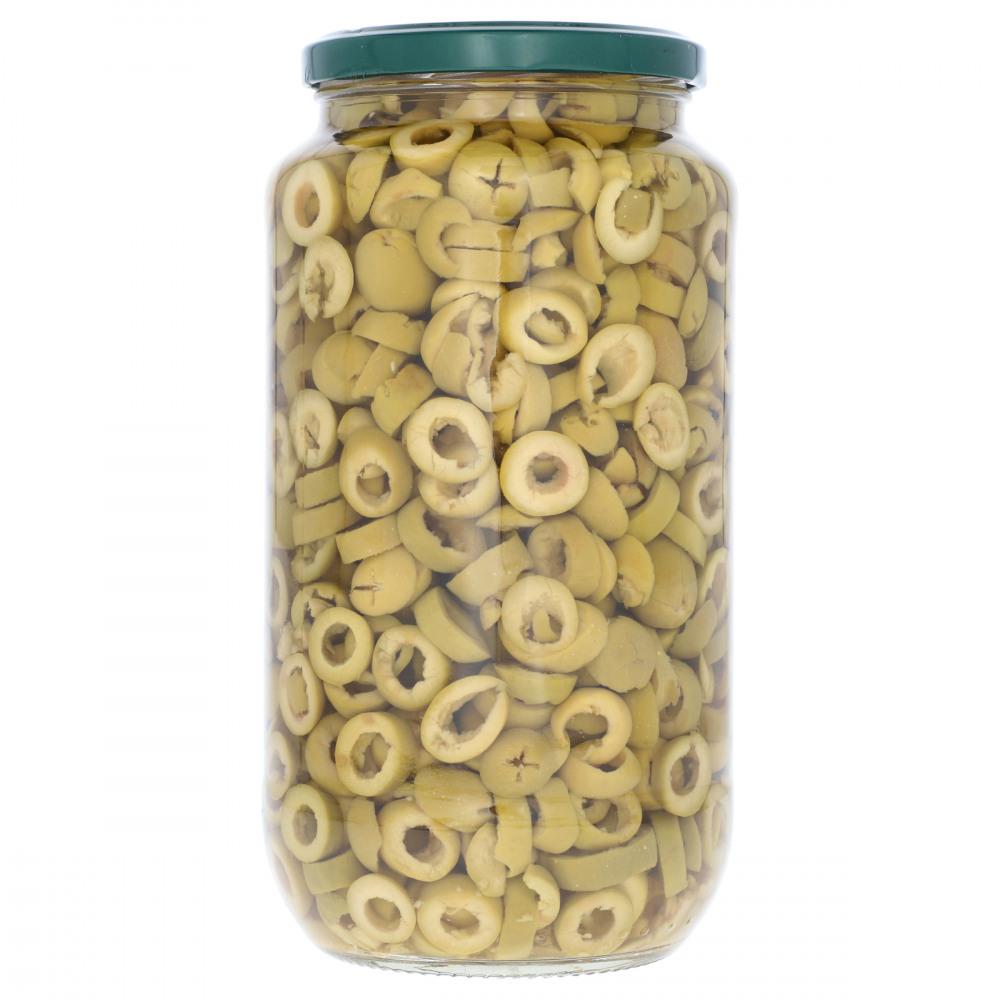 ITALIA GREEN OLIVES SLICED 935 GM