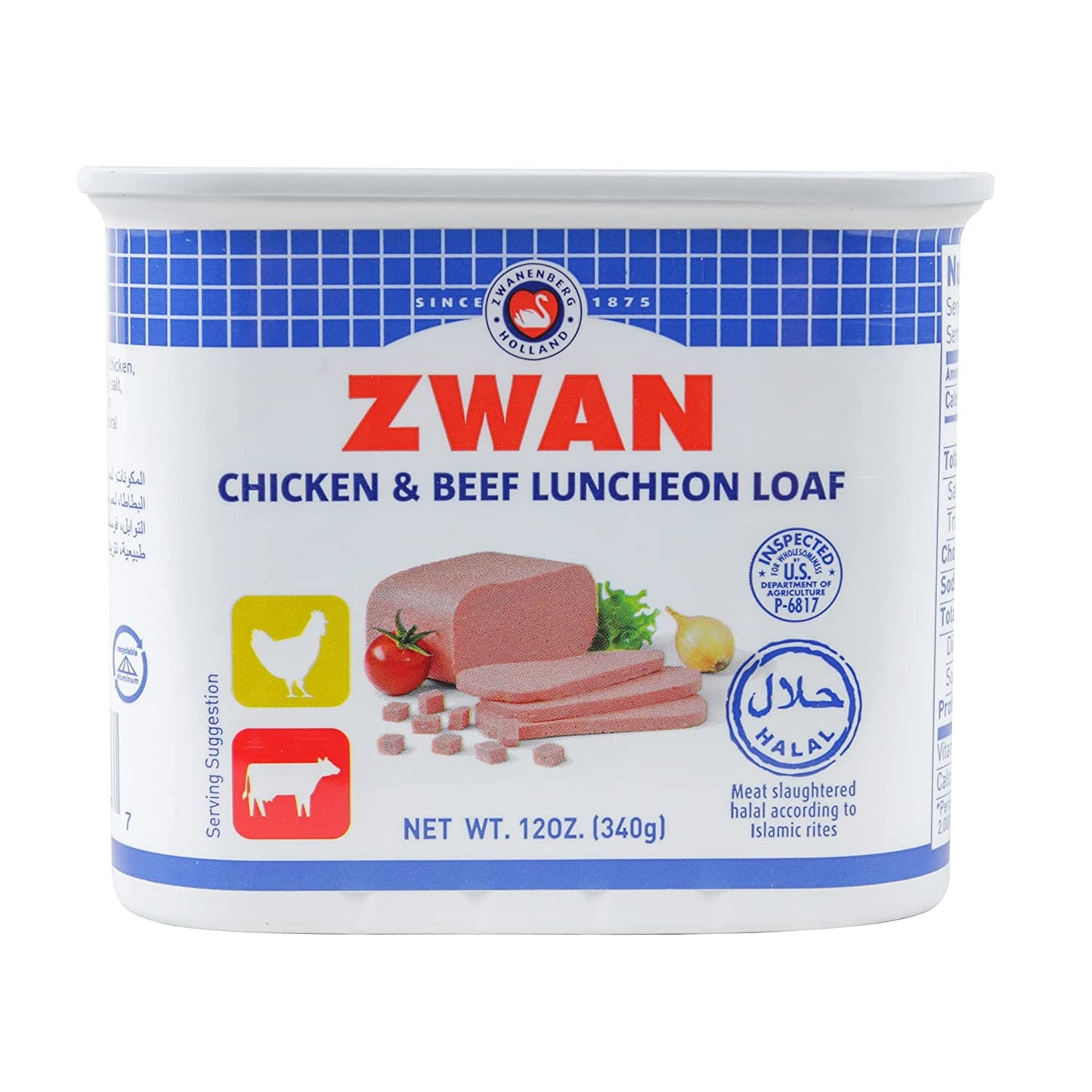 Zwan Chicken & Beef Luncheon