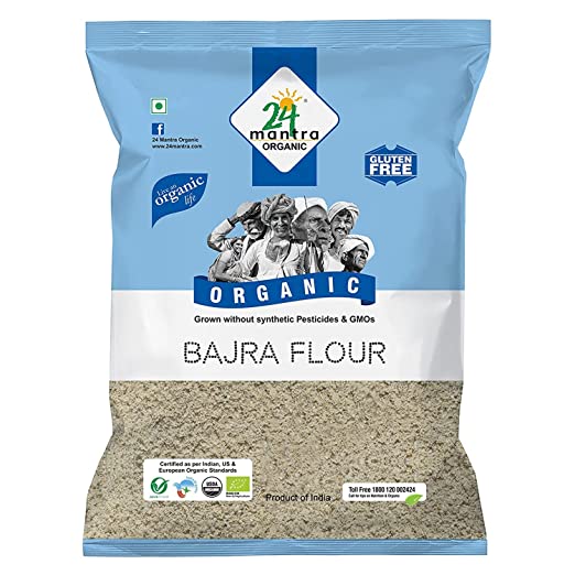 24 Mantra Organic Bajra Flour