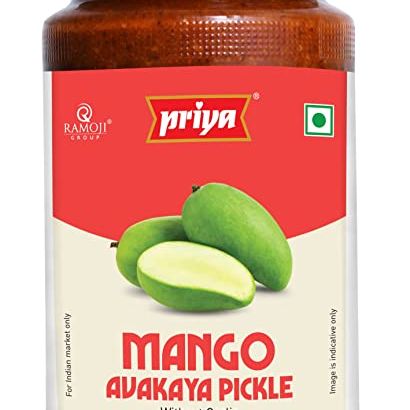 Priya Mango Avakaya (Without Garlic)