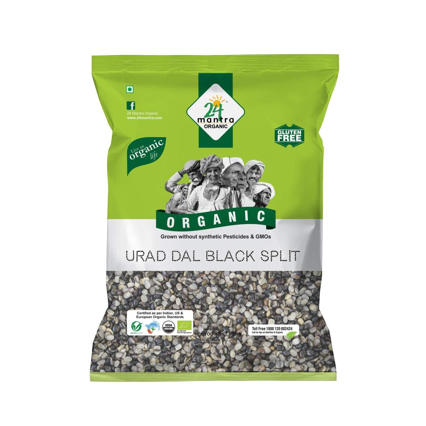 24 Mantra Organic Urad Black Split Dal