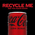 Coca-Cola Zero Sugar Mini Soda Pop Soft Drink, 7.5 fl oz, 10 Pack Cans