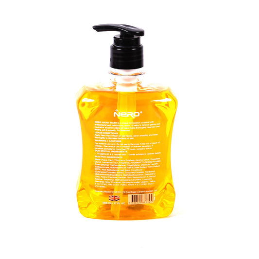 NERO LIQUID HAND WASH ORANGE & KIWI ANTIBACTERIAL 500 ML