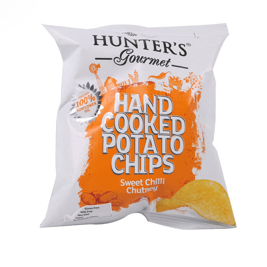 HUNTERS HAND COOKED POTATO CHIPS SWEET CHILLI CHUTNEY 40 GM