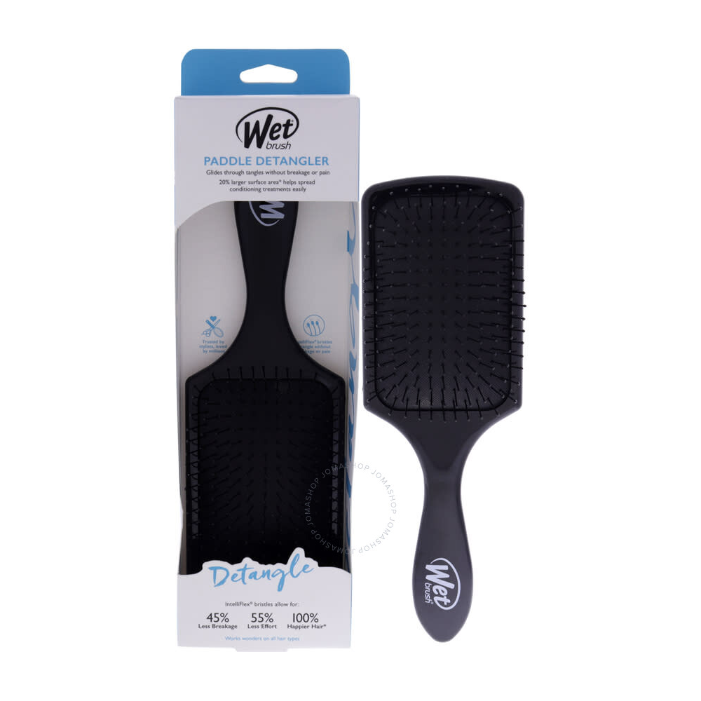 Wb Black Paddle Detangler