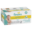 Pampers Sensitive Baby Wipes 8X Flip-Top Packs 672 Wipes