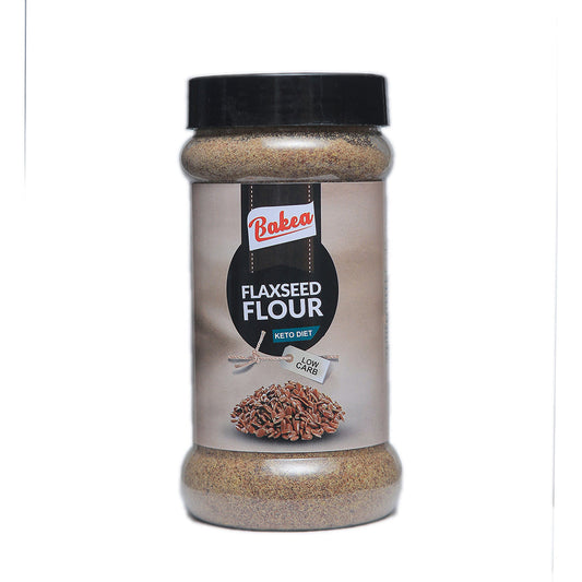 BAKEA FLAXSEED FLOUR JAR 300GM