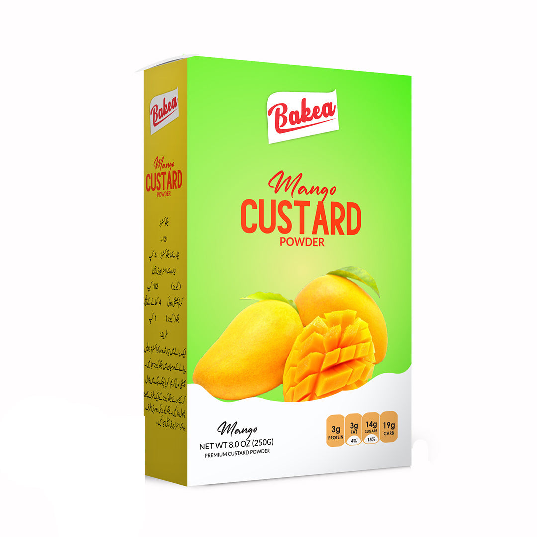 BAKEA MANGO CUSTARD POWDER 250GM