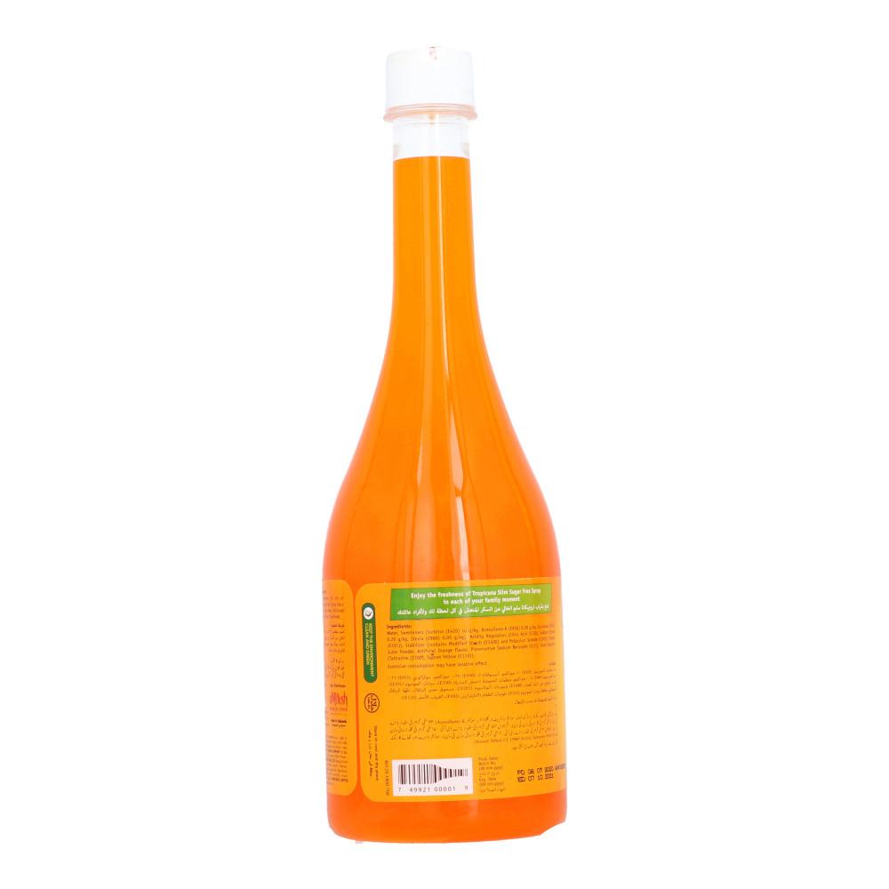 TROPICANA SLIM SYRUP ORANGE SUGAR FREE 750 GM