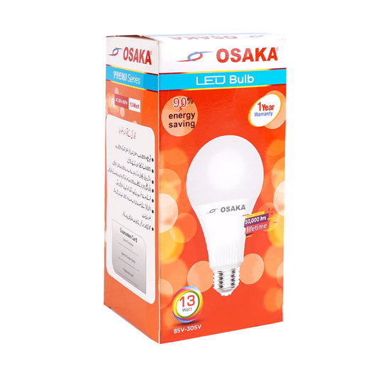 OSAKA 13 WATT DAY LIGHT LED BULB B22