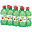 7UP Zero Sugar Lemon Lime Soda, 12 fl oz bottles, 8 pack