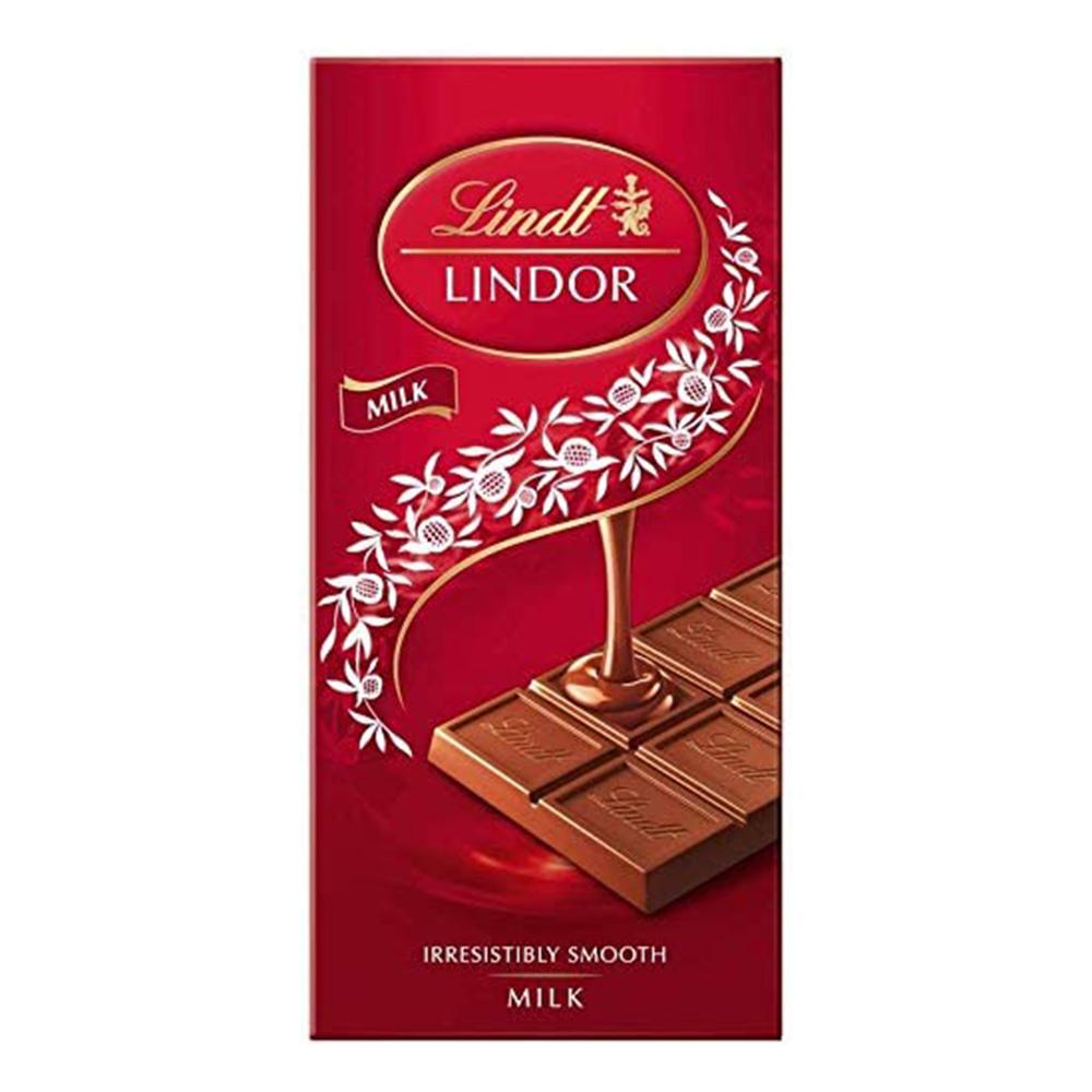 LINDT LINDOR CHOCOLATE EXTRA DARK 100 GM