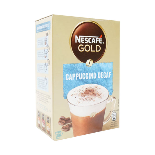 NESCAFE GOLD COFFEE CAPPUCCINO DECAF EXTRA CREAM 125 GM