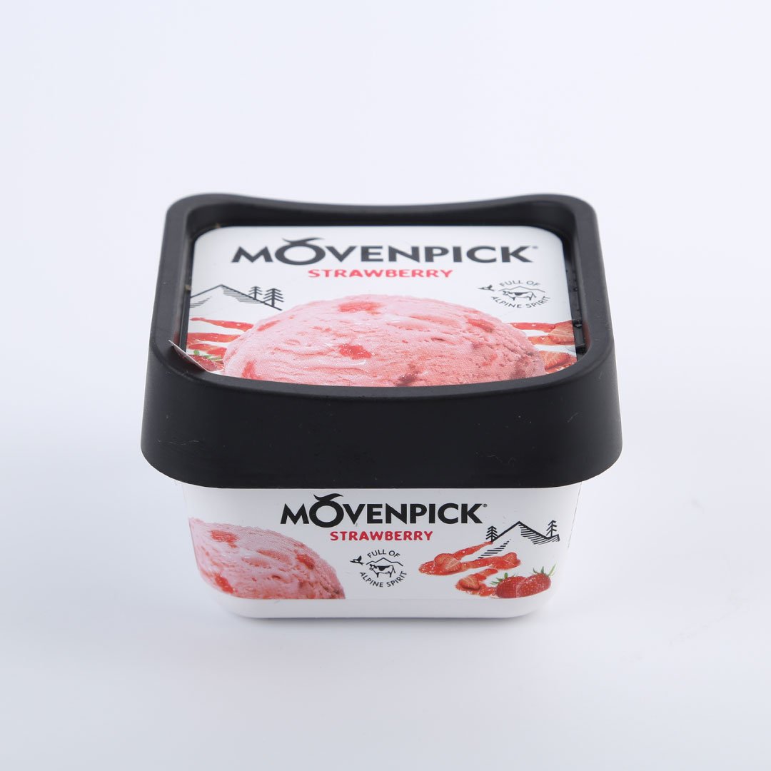 MOVENPICK ICE CREAM STRAWBERRY 100ML