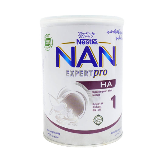 NESTLE MILK POWDER NAN HA 1 OPTIPRO TIN 400 GM