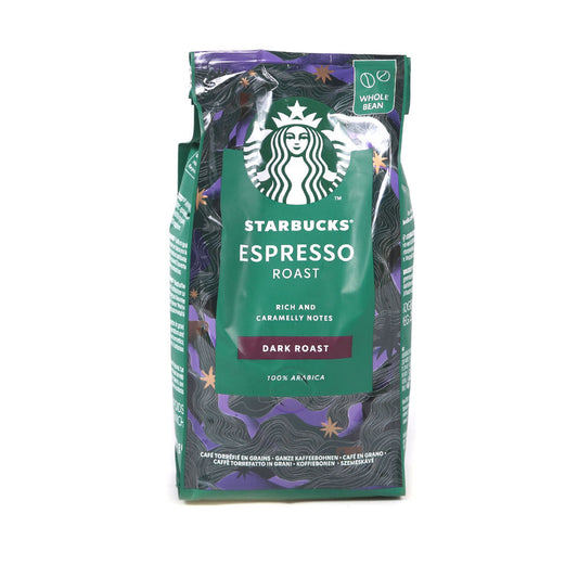 STARBUCKS COFFEE EXPRESSO DARK ROAST WHOLE BEAN 200 GM