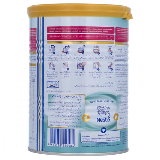 NESTLE NAN 1 MILK POWDER OPTIPRO TIN 400 GM