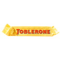 TOBLERONE SWISS MILK CHOCOLATE WITH HONEY & ALMOND NOUGAT & SALTED CARAMELISED ALMONDS 35G