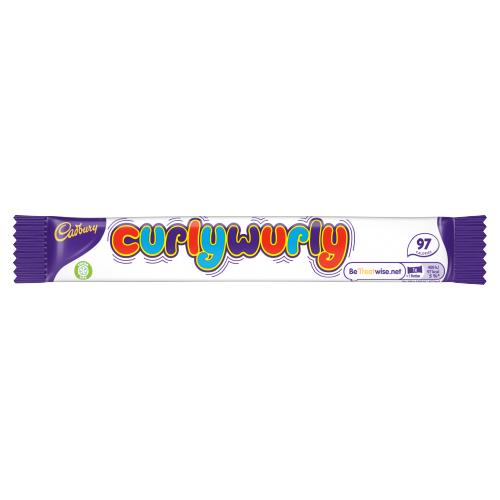 CADBURY CHOCOLATE CURLY WURLY 21.5 GM