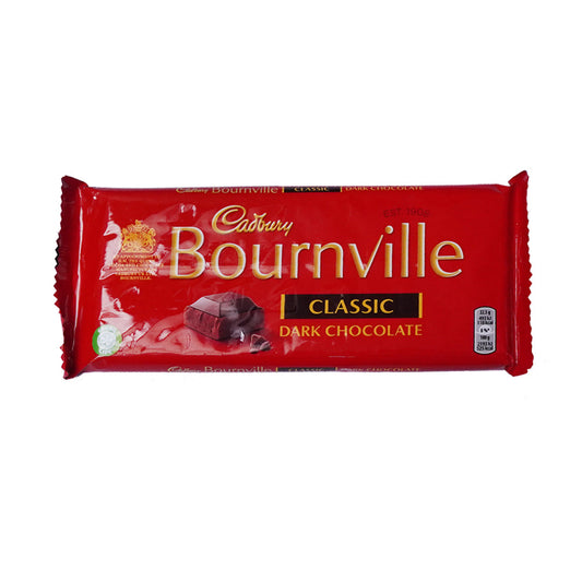 CADBURY CHOCOLATE BOURNVILLE CLASSIC DARK 180 GM