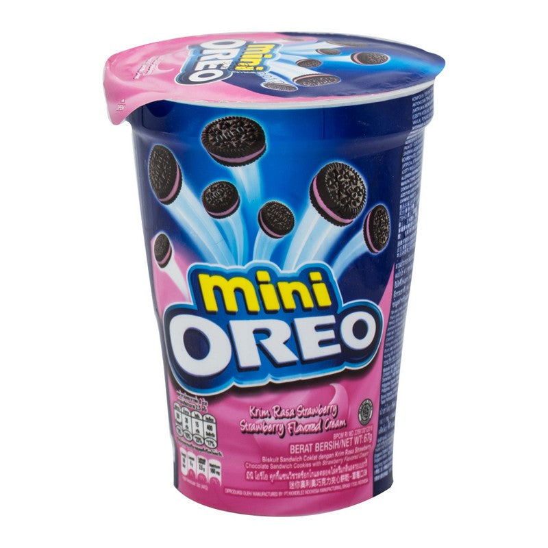 OREO BISCUIT MINI STRAWBERRY 67 GM BASIC