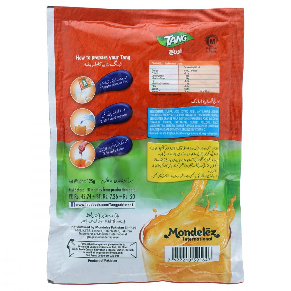 TANG INSTANT POWDER ORANGE 125 GM