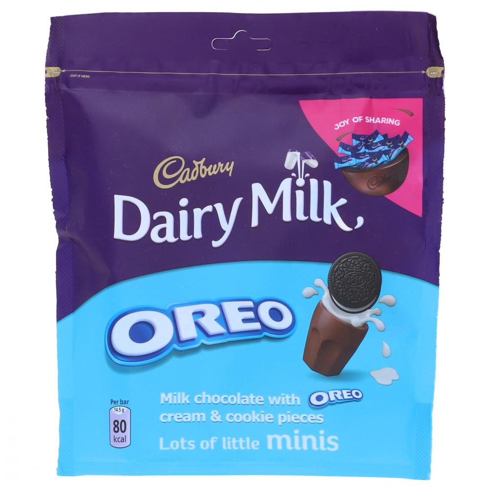 DAIRY MILK CHOCOLATE OREO MINIS POUCH 188.5 GM