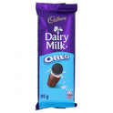 DAIRY MILK CHOCOLATE WITH OREO CREAM AND COOKIE PIECES 95GM