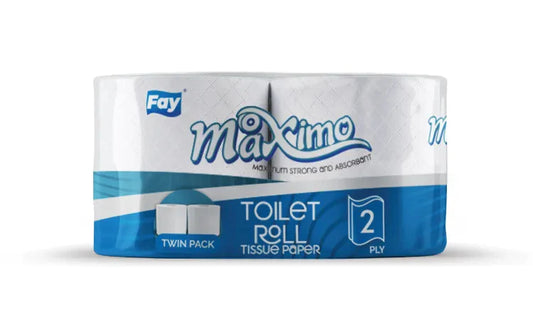 FAY MAXIMO TOILET ROLL DOUBLE PACK