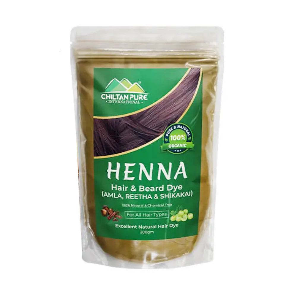CHILTAN AMLA, REETHA & SHIKAKAI HENNA 200GM
