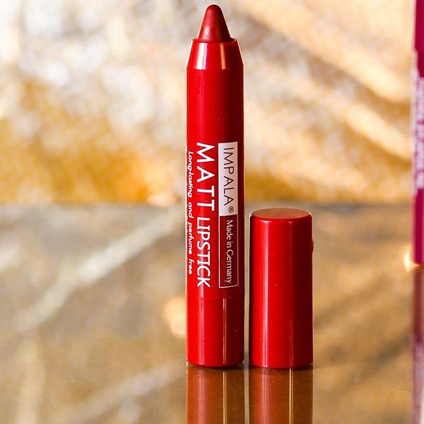 Impala  Automatic  Matt Lipstick Long-Lasting 01 Red Chilli
