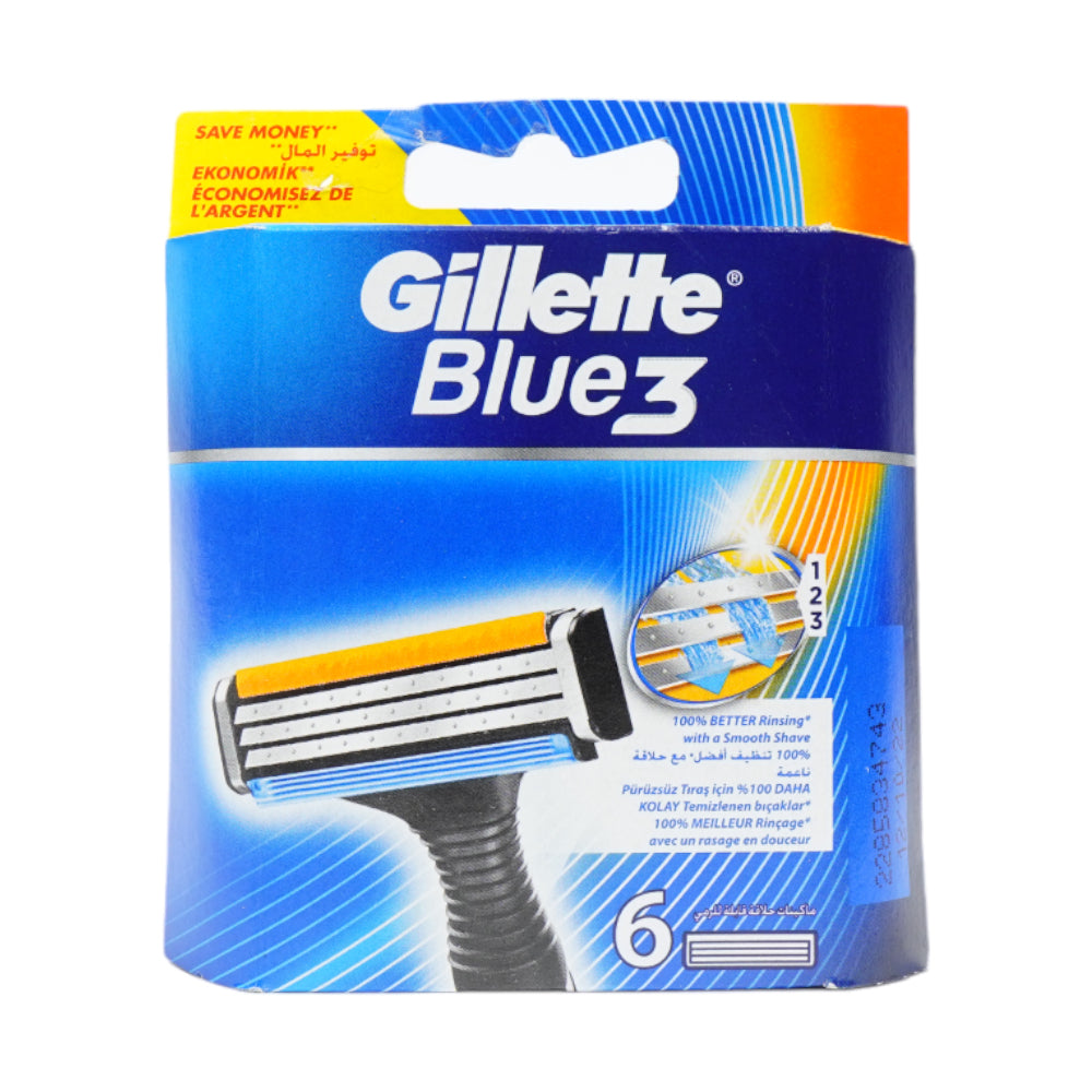 GILLETTE BLUE3 6 BLADES PC