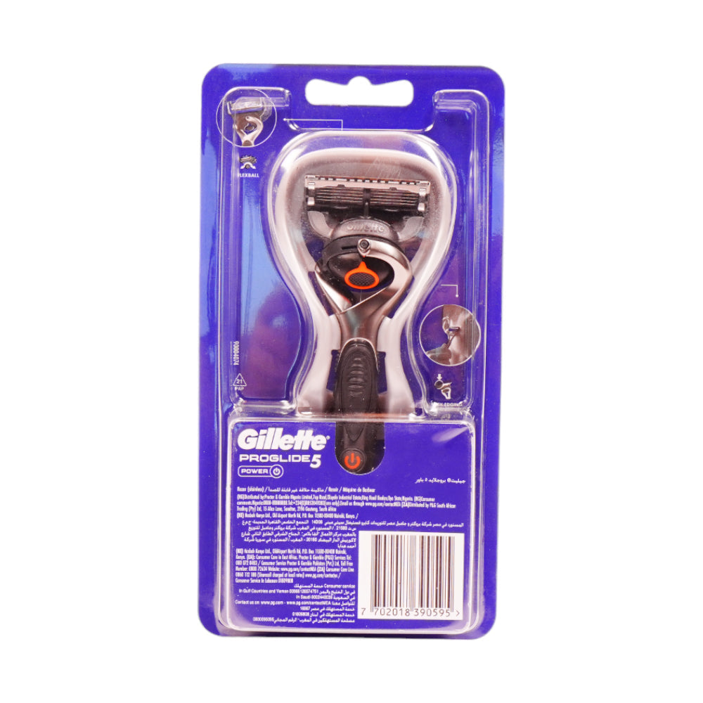 GILLETTE FUSION PROGLIDE POWER WITH FLEX BALL