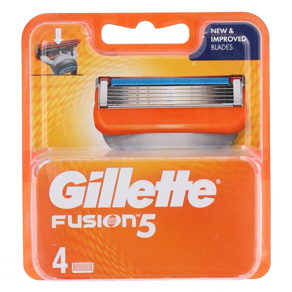 GILLETTE FUSION BLADES 4 CARTS PC