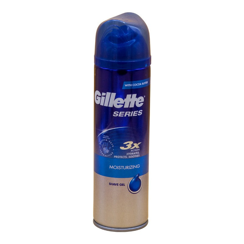 GILLETTE SHAVING GEL MOISTURIZING WITH COCOA BUTTER 200 ML