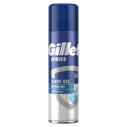 GILLETTE SHAVING GEL MOISTURIZING WITH COCOA BUTTER 200 ML