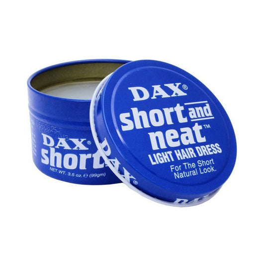 DAX SHORT & NEAT LIGHT HOLD HAIR WAX 99GM