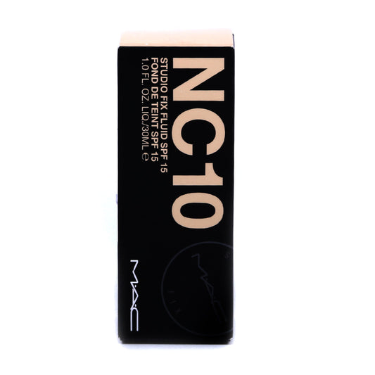 MAC STUDIO FIX FLUID FOUNDATION SPF15 NC10 30ML