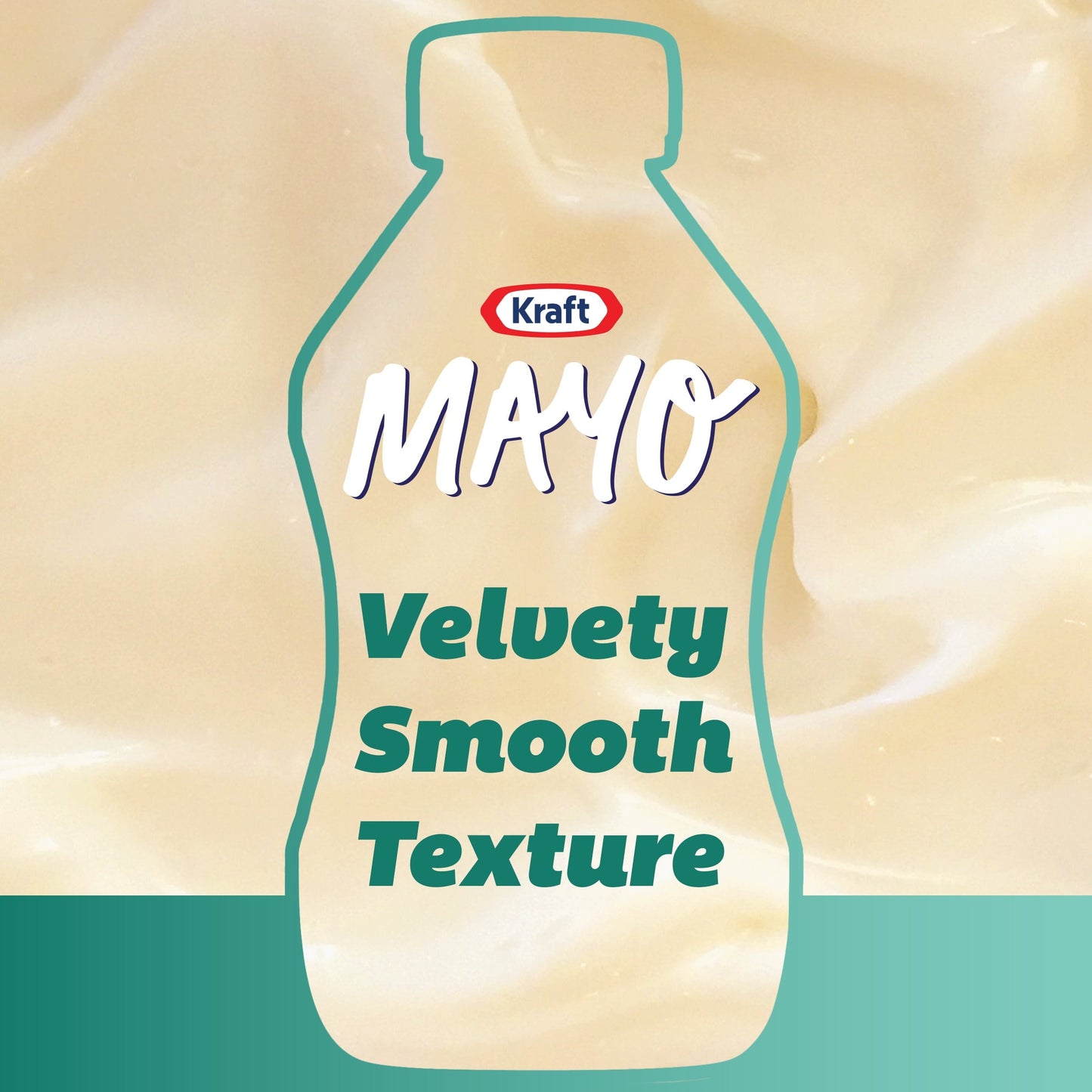 Kraft Real Mayo Creamy & Smooth Mayonnaise Squeeze Bottle, 12 fl oz