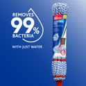 O-Cedar MicroTwist™ MAX Microfiber Mop, Removes 99% of Bacteria with Just Water