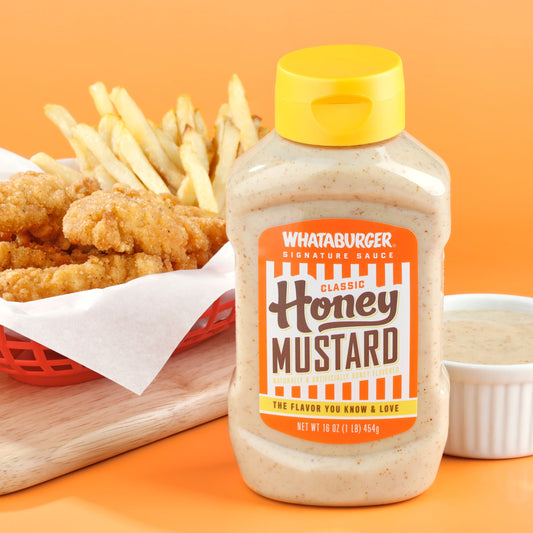 Whataburger Honey Mustard Sauce, 16 oz