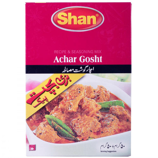 SHAN ACHAR GOSHT MASALA ECONOMY PACK 100 GM