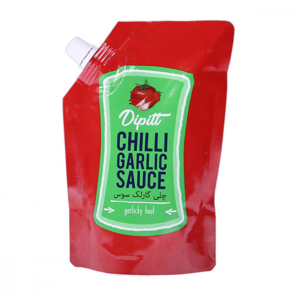 DIPITT CHILLI GARLIC SAUCE POUCH 400 GM