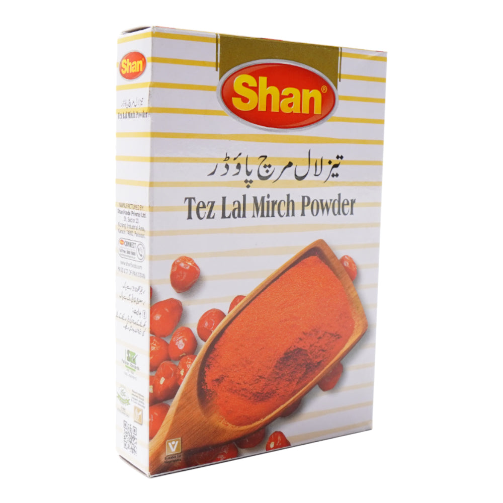 SHAN TEZ LAL MIRCH POWDER 45GM PCS